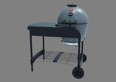 Akorn Kamado Charcoal Grill, Cart Review