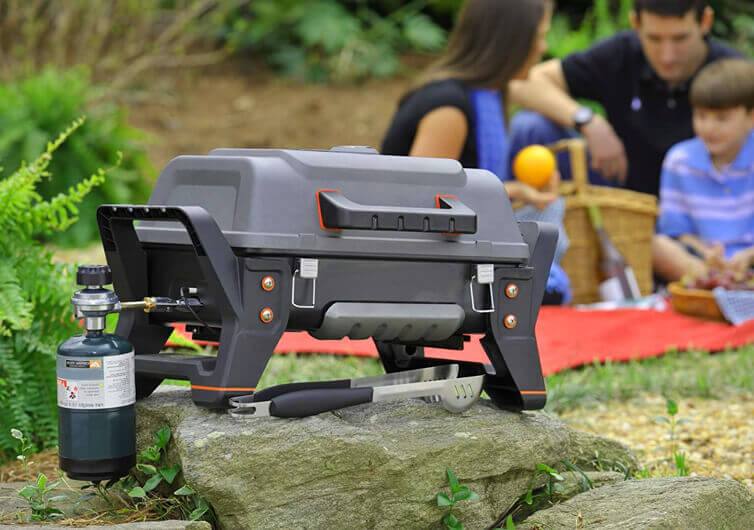 Char-Broil X200 TRU-Infrared Portable Gas Grill Outdoor Shot