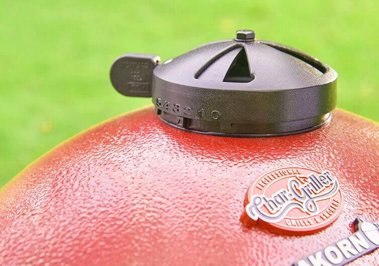 Char-Griller AKORN Jr. Kamado Charcoal Grill Damper