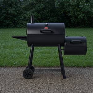 Char-Griller Smokin' Pro Barrel Grill and Offset Smoker