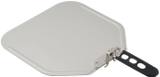 The flat pizza peel with its detachable black handle that ships with the Frigidaire oven
