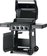 Freestyle 425 at a three quarter angle with the lid up, cabinet door open and the left shelf raised