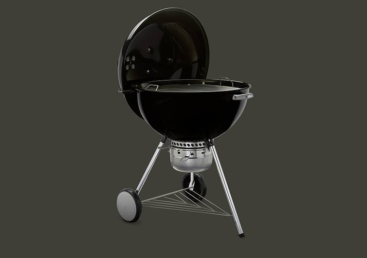 Weber Original Kettle Premium Charcoal Grill 26" Open