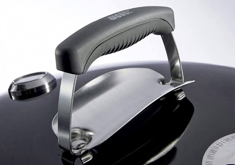 Weber 22" Performer Deluxe Charcoal Grill (With Gas Ignition) Handle