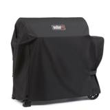 Searwood XL 600 cover seen from the left front, hem stopping above the legs and the right wheel