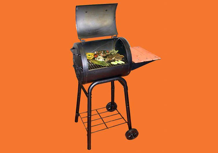 Char-Griller Patio Pro Charcoal Grill In Action