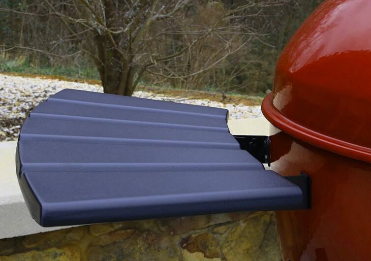 Char-Griller Premium Red Kettle Charcoal Grill plate