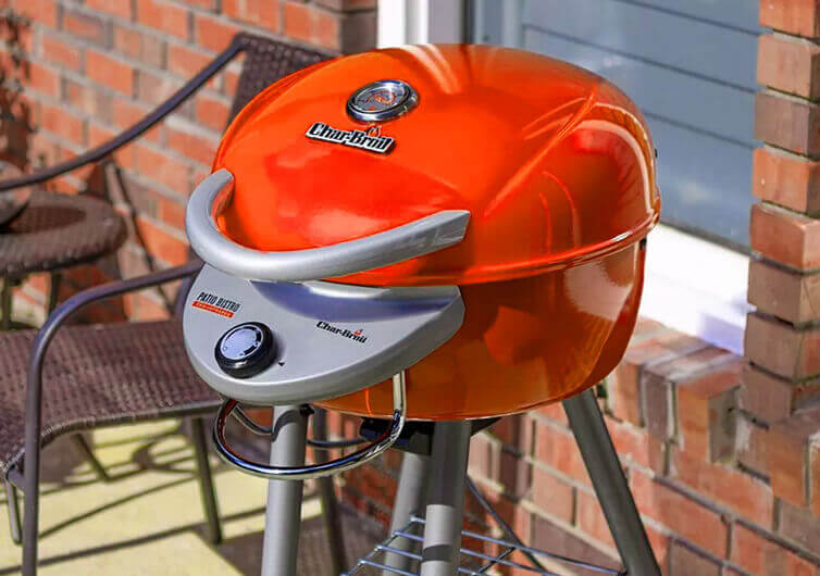 Char-Broil Patio Bistro TRU-Infrared Electric Grill Closed