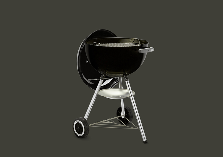 Weber Original Kettle Charcoal Grill 18" Open