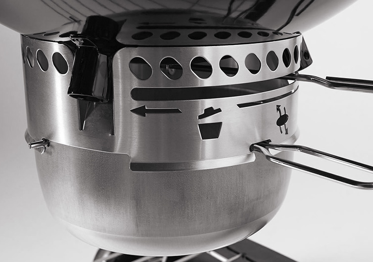Weber 22" Performer Deluxe Charcoal Grill (With Gas Ignition) Ashbox